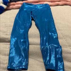Shiny Blue women’s Leggings